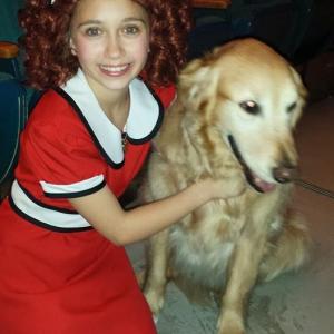 Lauren starring as Annie with Terrace View Productions