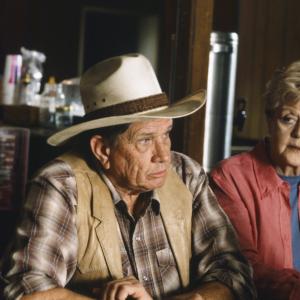 Still of Angela Lansbury and Rance Howard in Murder She Wrote South by Southwest 1997