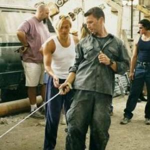 MICHAEL WORTH WORKING AS FIGHT CHOREOGRAPHER WITH JACKIE CHAN'S STUNT TEAM