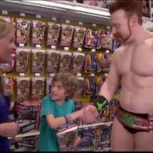 Johnathan Newport as Excited Boy ToysRus Customer WWE SuperstarsToysRus Video and Print campaign Spring 2014