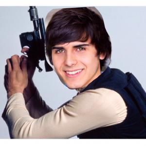 Marcos Lowe as a Young Han Solo in the upcoming Star Wars Anthology