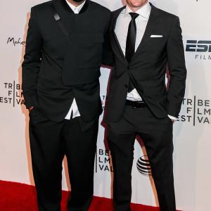 Graham Clark and Kris Bowers at the Play It Forward Premiere Tribeca Film Festival 2015