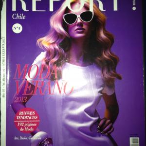 Magazine cover-Spread. Santiago, Chile.