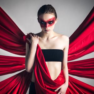 Vermillion Vision with Jeb McConnell of Ursus Media. Makeup by Amanda Marsala
