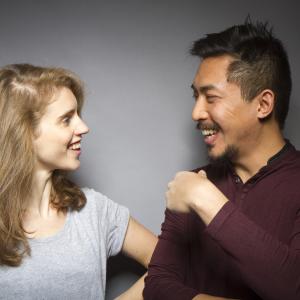 Delphine Lanniel (actress) and Eric Truong (screenwriter).