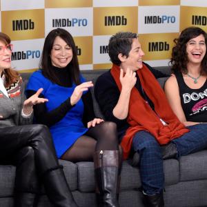 Illeana Douglas Jill Soloway Jessie Kahnweiler and Rebecca Odes at event of The IMDb Studio 2015