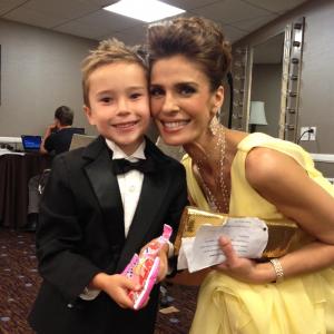 With Kristian Alfonso of Days of Our Lives at the Daytime Emmy Awards