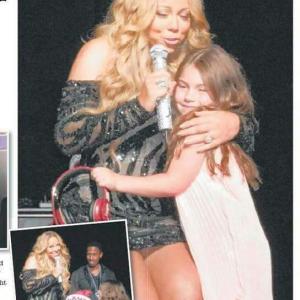 The story of the the two Mariahs meeting was featured in Melbournes Herald Sun and made headlines worldwide
