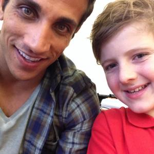 working on House Husbands with Firass Dirani.