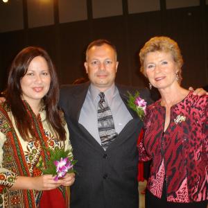 Bruce Lee's daughter Shannon Lee, Jim Wagner (Black Belt Hall of Fame Self-Defense Instructor of the Year 2006), and Linda Lee Cadwell.