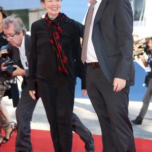 Laurie Anderson and Dan Janvey at event of Heart of a Dog (2015)