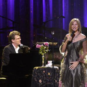 Barbra Streisand and David Foster