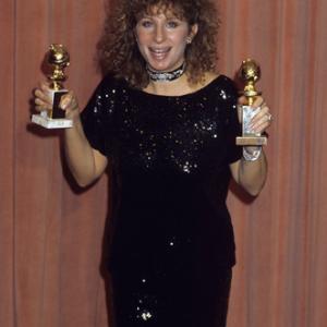 Barbra Streisand at The 41st Annual Golden Globe Awards