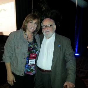 Getting to meet Ed Asner at VOICE 2014 in Los Angeles