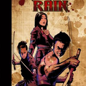 Jon Komp Shin in Ninja Rain Dark Horse Comics
