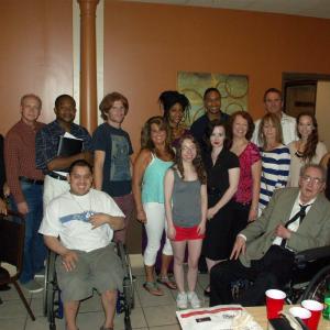 The cast of The Paper Trail November 2015