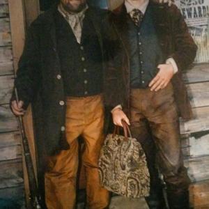 Me and my Son Colten on the set of Hell on Wheels