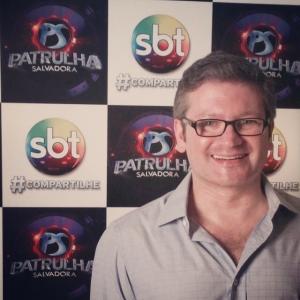 Press Conference Patrulha Salvadora. TV Serie. Carlos Henrique Marques 2013