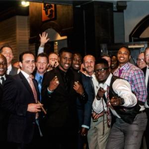 Athletes  business men  women not pictured at charitable fundraiser Seattle