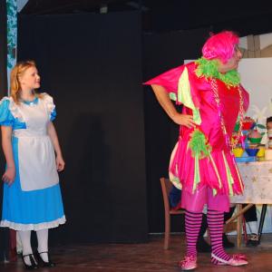 I played Alice in Wonderland at the age of 13.