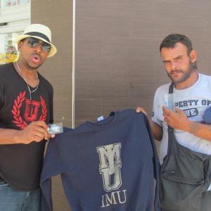 IMPACTUNIVERSE APPAREL SURVIVAL  HUMANITARIAN WEAR 2013 CEO Jovan Acree CLOTHING LINE HELPS THE HOMELESS  VICTIMS OF HARDSHIP