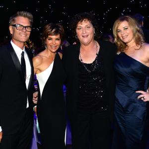 Harry Hamlin Lisa Rinna Bridgett Casteen and DotMarie Jones pose at the 2013 Creative Arts Emmy Awards Governors Ball held at the Los Angeles Convention Center on September 15 2013 in Los Angeles California