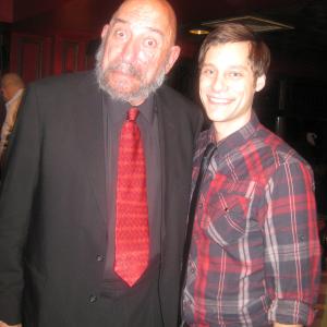 Mimesis Premiere after party David J Gries with Sid Haig
