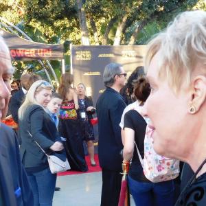 Interviewing Ken Wales Producer of Captive Pink Panther movies Christy Amazing Grace Movieguide R Lifetime Achievement Award and much more on red carpet at 24th Annual Movieguide R Awards Gala 2916