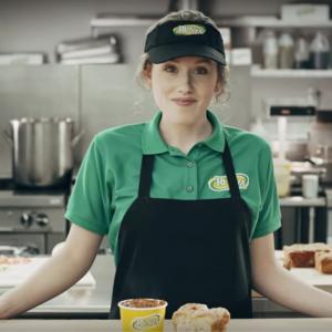 RUNZA commercial campaign Lindsley Register as KELLY