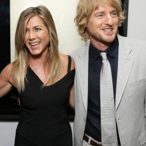 Jennifer Aniston and Owen Wilson at event of She's Funny That Way (2014)