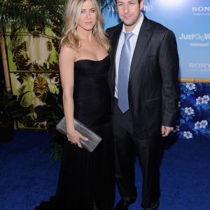Jennifer Aniston and Adam Sander at event of Suvaidink mano zmona (2011)