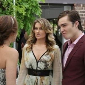 Ed Westwick and Madchen Amick  Gossip Girl