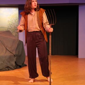 Portraying Orlando de Bois in TirnanOg Theatres production of Shakespeares As You Like It