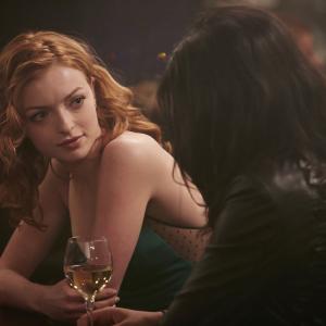 Still of Francesca Eastwood and Eve Harlow in Heroes Reborn 2015