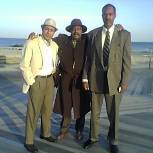 JW,Amaual Abraha and Ed Hairston, Asbury Park Film Festival 2013