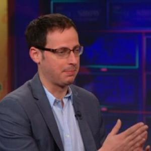 Still of Nate Silver in The Daily Show Nate Silver 2012