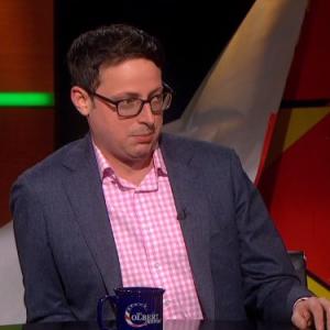 Still of Nate Silver in The Colbert Report 2005