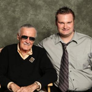 Networking at Fan Expo Vancouver, meeting Stan Lee.