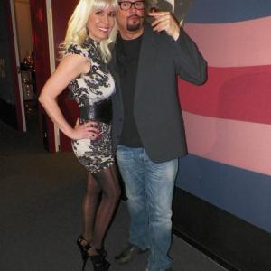Cohosting Mancow TV as Undercover Angel