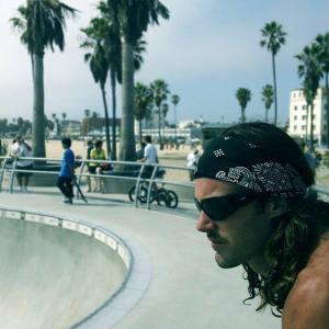 Benji Lanpher  Skateboarding Venice Beach