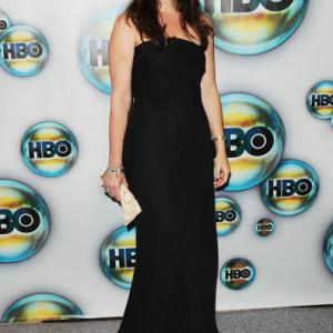 Rochelle Rose attends Golden Globe Awards HBO party in January 2012