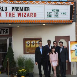 After the Wizard World Premiere - July 2011