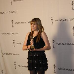 Young Artist Awards 2011 WIN  BEST ACTRESS in a VOICE OVER role Ripley in CHADAM