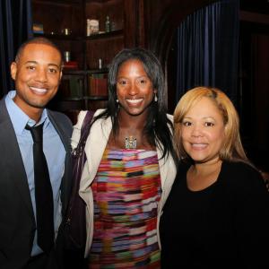 Derrex & Kelly Brady at the 2013 Landmark Theater screening with one of the stars of The Championship Rounds film, Rutina Wesley.