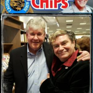 Stopping traffic Pierre Patrick  CHIPS Larry Wilcox