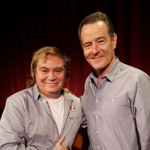 Pierre Patrick & Bryan Cranston an Multiple Emmy and Golden Globe Winner. Motion Picture Academy Event for his film TRUMBO.