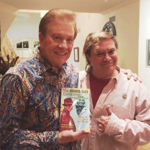Pierre Patrick  Television Legend Wink Martindale at his home Receiving our Doris Day Companion