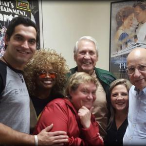 Pierre Patrick at The Agency with Actors Mikel Steven, Ron Harper agent Sharon Zagar my assistant Sarah Jean Kubik and Agency founder Jerry Pace.