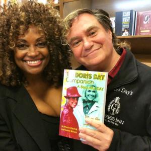 Pierre Patrick at his Barnes  Noble book signing with his most Intrepid Company Agent Sharon Zagar