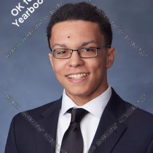 Graduation picture for Senior Year of high school